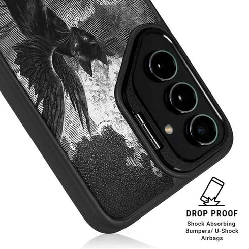 Alchemy Nine Lives of Poe Galaxy S25 Ultra Kickstand Case